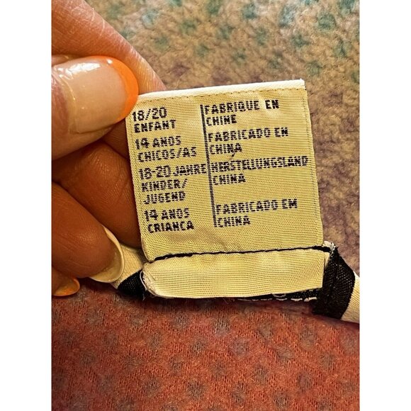 Girls Youth Columbia Size18/20 Lightweight Fleece Jacket Rainbow Outdoor Comfort - Picture 11 of 16